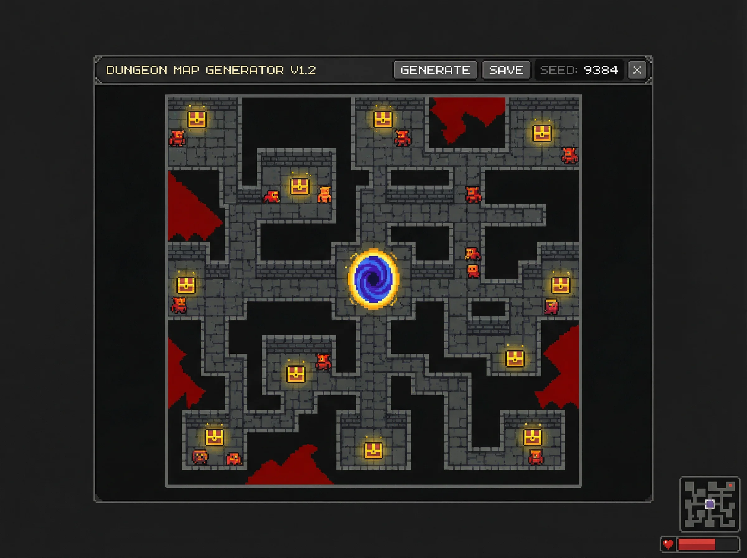 pp电子地牢生成系统 - pg游戏 核心机制